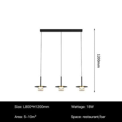 Suspension LED style nordique pour décoration intérieure moderne — LZ4P9XQ2