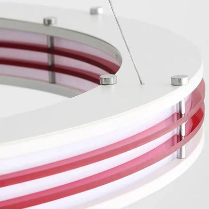 Lustre Art Déco suspendu avec anneau réglable — LZ4X9P2Q