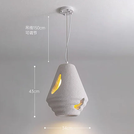 Suspension design nordique créative style wabi sabi pour décoration — LZ4X9P