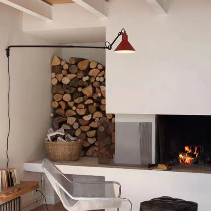 Applique murale rotative à bras long pour lecture — LZ4X9P2