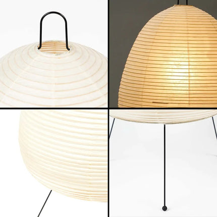 Lampe de table japonaise en papier de riz à trépied E27 — LZ4X9M