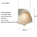 Style B-diamètre 80 cm / Lumière chaude
