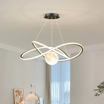 Plafonnier LED suspendu à design circulaire — LZ4P9XQ