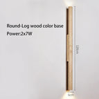Bûche de bois ronde 120cm