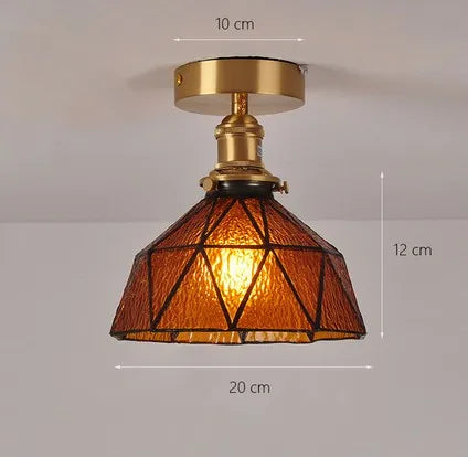 Plafonnier moderne en verre lumineux pour intérieur et extérieur — LZ4QX9