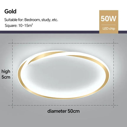 Plafonnier LED contemporain pour décoration intérieure élégante — LZ4X9QJ2