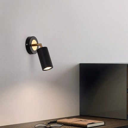 Applique murale rotative avec spot LED décoratif moderne — LZ4X9Q7
