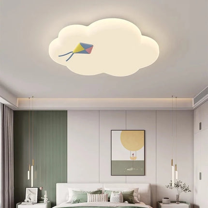 Plafonnier créatif en forme de nuage pour chambre d'enfant chaleureuse — LZ7QX2