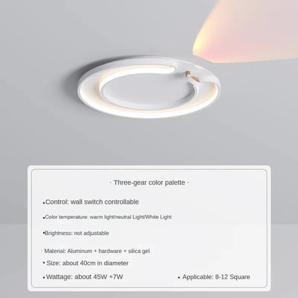 Plafonnier LED moderne pour une ambiance chaleureuse et romantique — LZ4X9P2