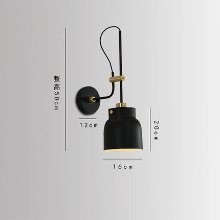 Applique murale industrielle LED réglable pour lecture nocturne — LZ4X9T2