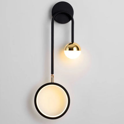 Applique murale LED rotative au design nordique luxueux — LZ4X9T2