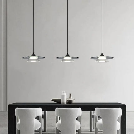 Suspension LED design en verre et cuivre avec cordon réglable — LZ4X9P