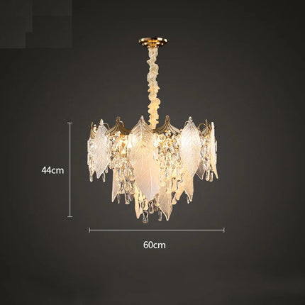 Lustre en cristal au design créatif pour éclairage moderne — LZ4X7M