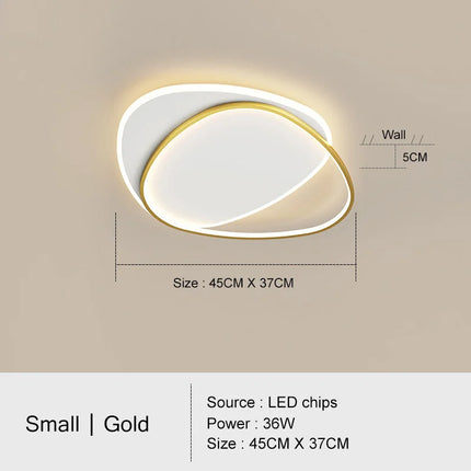 Lustre LED moderne et simple pour décoration maison Tondi — LZ4P9XJ