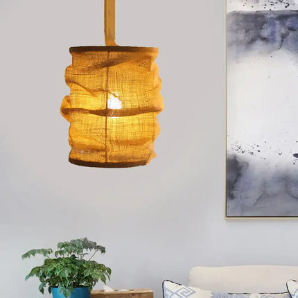 Lustre rétro chinois pour bar, restaurant ou salon de thé zen — LZ4X9T2