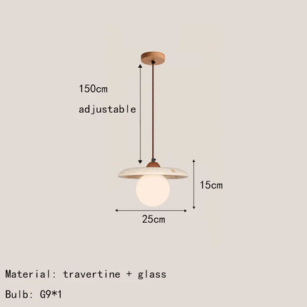 Suspension en pierre décorative pour intérieur moderne — LZ4X9P