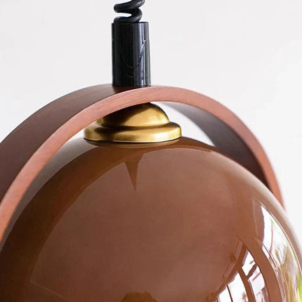 Suspension moderne en verre et bois à hauteur réglable pour intérieur — LZ7D9X