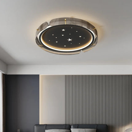 Plafonnier LED minimaliste avec effet ciel étoilé haut de gamme — LZ4P9X