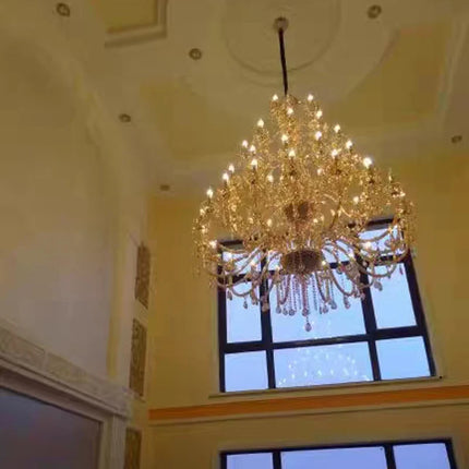 Lustre moderne en cristal pour éclairage élégant et raffiné — LZ4X9Q2