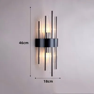 Applique murale en cristal pour éclairage moderne intérieur — LZ4X9T2