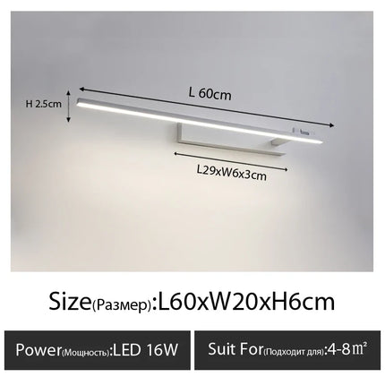 Applique murale LED moderne AC90-260V