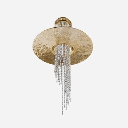 Lustre LED en cristal pour villa de luxe moderne — LZ4X9P