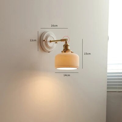 Applique murale LED style nordique japonais — LZ4X9Q2F