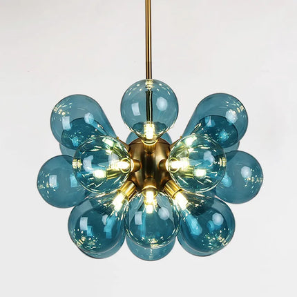 Suspension lustre boule en verre avec LED style nordique — LZ4X9T