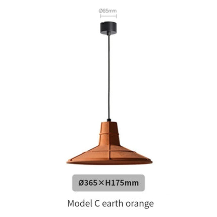 Suspension loft style rétro en béton pour bar et maison — LZ4G7Q2