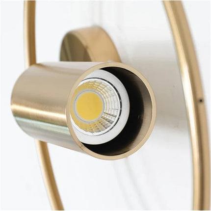 Lampe de chevet LED nordique en métal décoratif — LZ4X9P2