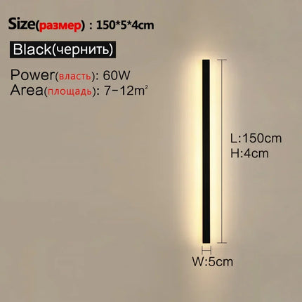 Applique murale LED étanche pour éclairage décoratif extérieur — LZ4X9P2