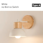 Blanc sans oiseau / E27 sans ampoule