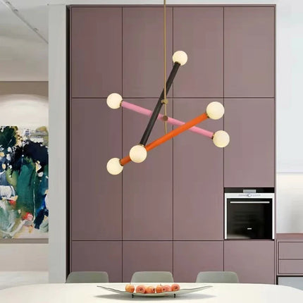 Lustre suspension minimaliste style art déco — LZ4X9P2