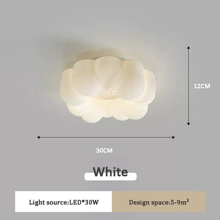 Plafonnier LED décoratif nuages et ciel étoilé pour enfants — LZ4X9T
