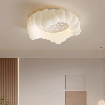 Plafonnier LED décoratif nuages et ciel étoilé pour enfants — LZ4X9T