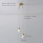 2-light pendant / tri color