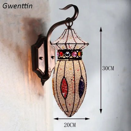 Applique murale bohème rétro pour ambiance cosy — LZ4X9T
