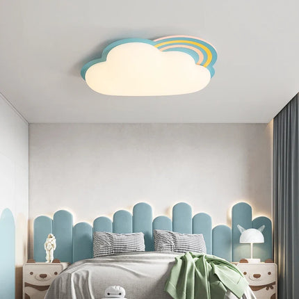 Plafonnier nuage arc-en-ciel décoratif pour chambre enfant — LZ4X9P