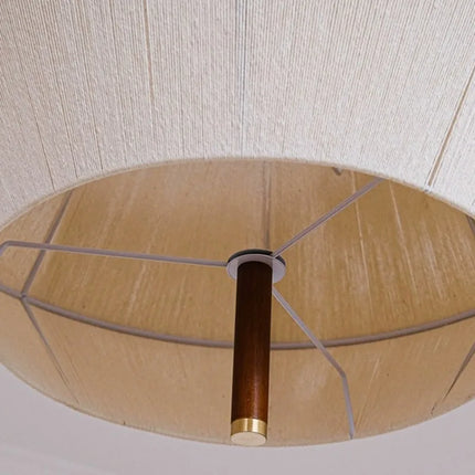 Lustre suspension en fil de coton style nordique wabi sabi — LZ4X9M2