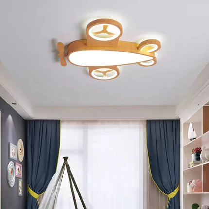 Plafonnier LED design avion style nordique pour chambre enfant — LZ4X9T2
