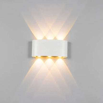 Applique murale LED étanche aluminium éclairage haut et bas extérieur — LZ4X9P2