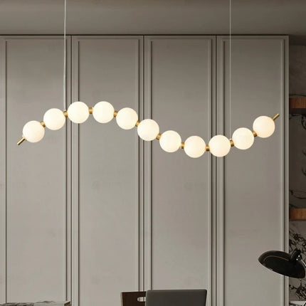 Lustre suspension acrylique pour cuisine, bar et magasin — LZ4X7Q9T
