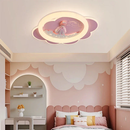 Plafonnier LED créatif avec protection des yeux pour chambre d’enfant — LZ4X9TQ