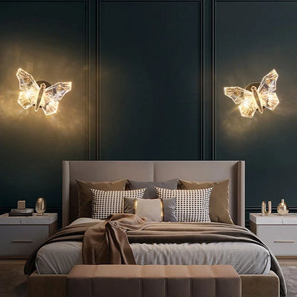 Applique murale LED design papillon style nordique — LZ4G7XQ