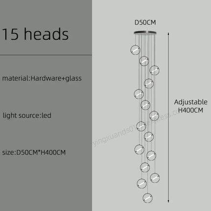 Lustre LED moderne pour éclairage nordique élégant — LZ4X9P2