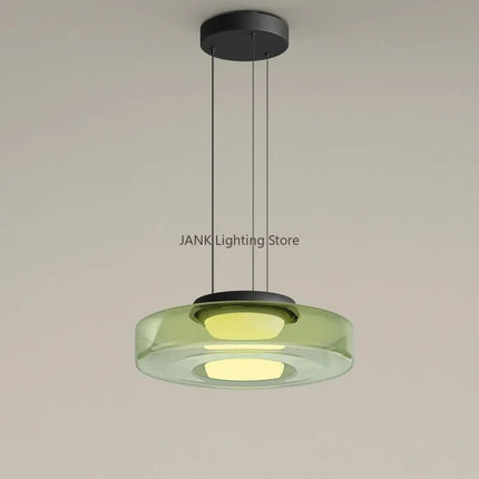 Lustre en verre minimaliste italien
