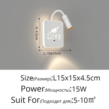 Applique murale d'intérieur Led créatives