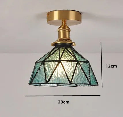 Plafonnier moderne en verre lumineux pour intérieur et extérieur — LZ4QX9