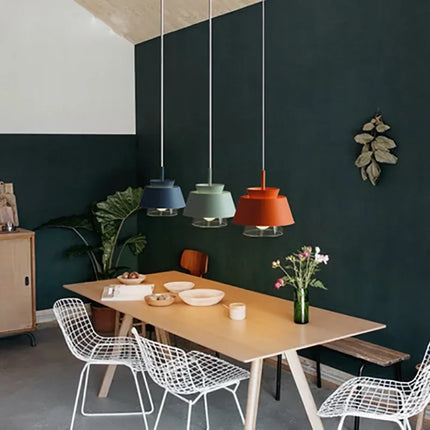 Suspension décorative en verre et fer style nordique pour intérieur — LZ4M9X2