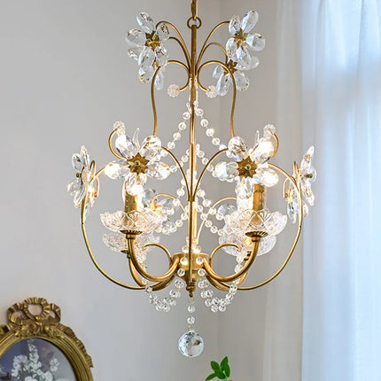 Lustre en cristal vintage style américain pour hôtel 2022 — LZ4X9M